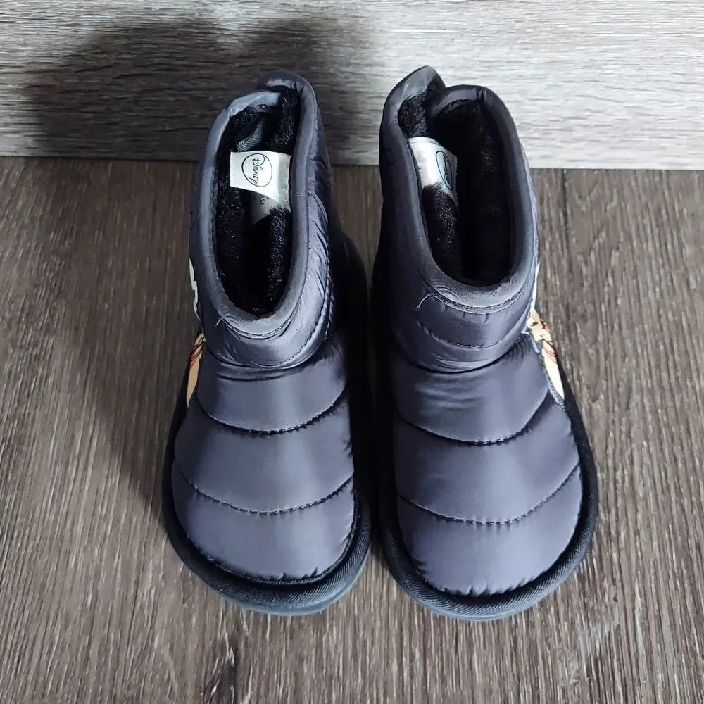 NEW H&M × Disney Padded Quilted Baby Mickey Mouse Pluto Boots Size 6